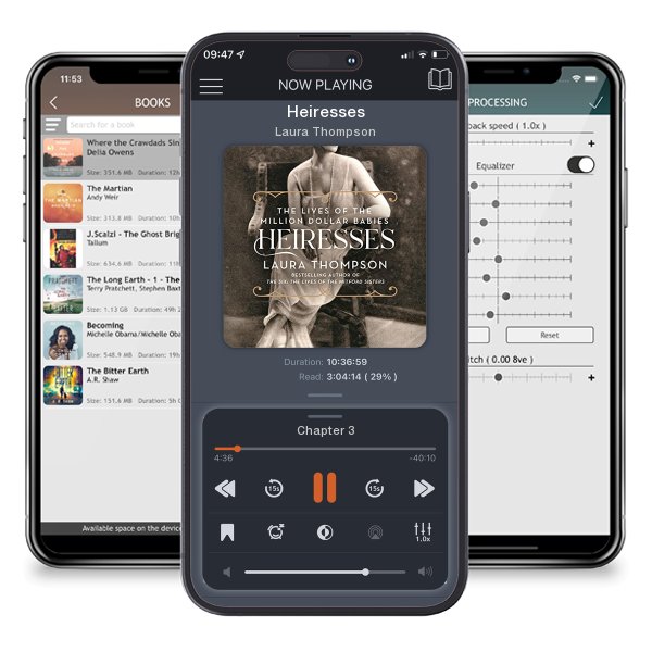 Download fo free audiobook Heiresses by Laura Thompson and listen anywhere on your iOS devices in the ListenBook app.