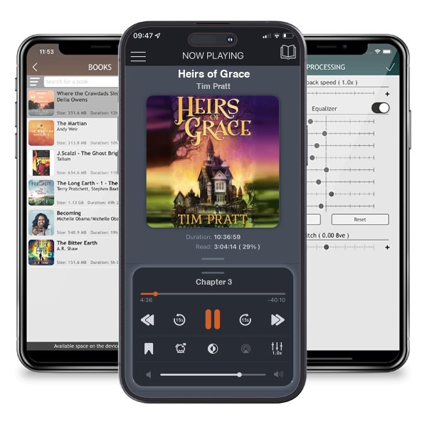 Download fo free audiobook Heirs of Grace by Tim Pratt and listen anywhere on your iOS devices in the ListenBook app.