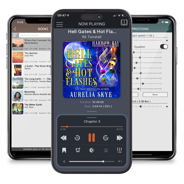 Download fo free audiobook Hell Gates & Hot Flashes by Kit Tunstall and listen anywhere on your iOS devices in the ListenBook app.