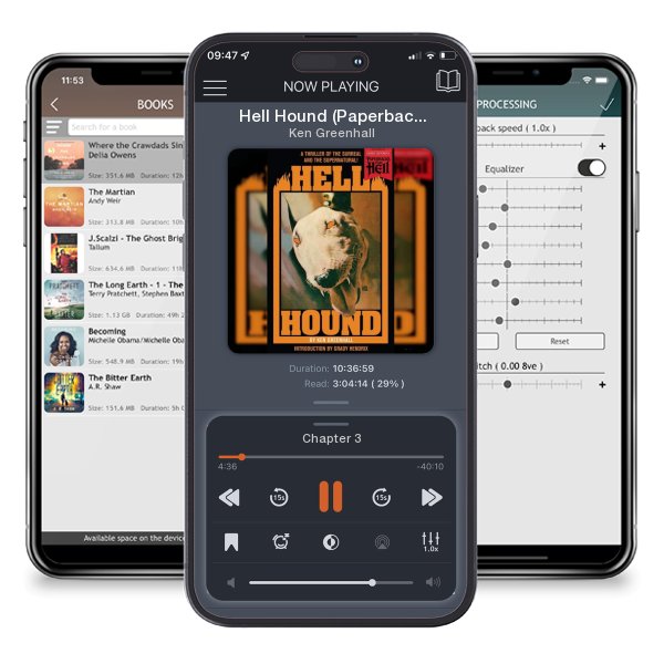 Download fo free audiobook Hell Hound (Paperbacks from Hell) by Ken Greenhall and listen anywhere on your iOS devices in the ListenBook app.