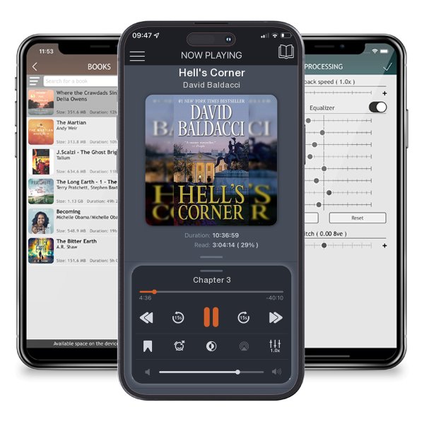 Download fo free audiobook Hell's Corner by David Baldacci and listen anywhere on your iOS devices in the ListenBook app.