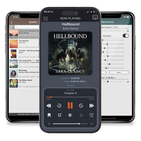 Download fo free audiobook Hellbound by Sara Clancy and listen anywhere on your iOS devices in the ListenBook app.