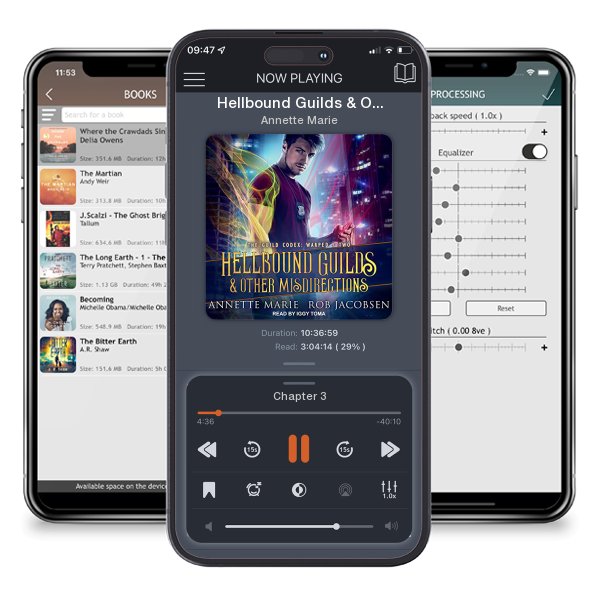 Download fo free audiobook Hellbound Guilds & Other Misdirections by Annette Marie and listen anywhere on your iOS devices in the ListenBook app.
