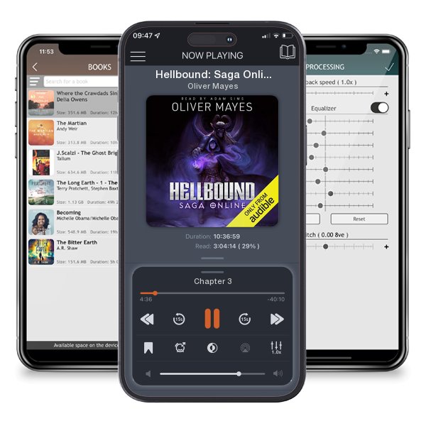 Download fo free audiobook Hellbound: Saga Online #2 by Oliver Mayes and listen anywhere on your iOS devices in the ListenBook app.