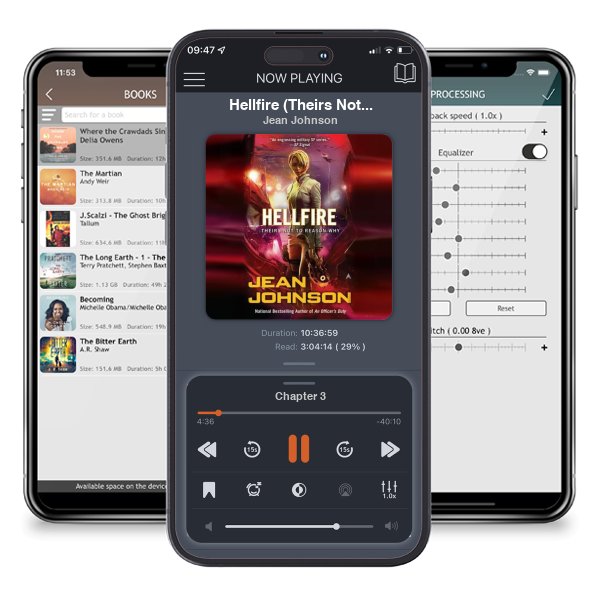 Download fo free audiobook Hellfire (Theirs Not to Reason Why, #3) by Jean Johnson and listen anywhere on your iOS devices in the ListenBook app.