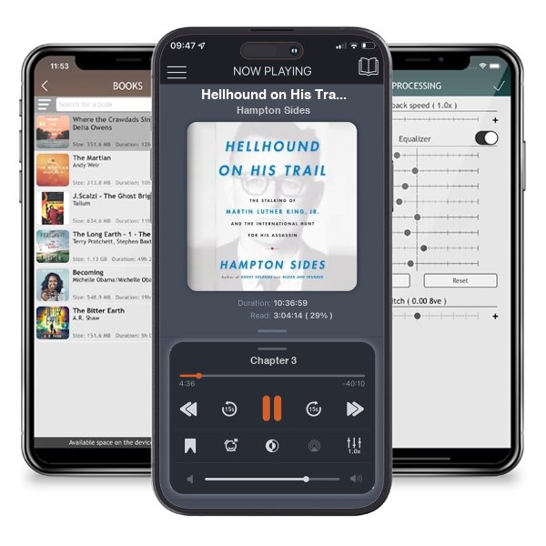 Download fo free audiobook Hellhound on His Trail: The Stalking of Martin Luther King, Jr. and the International Hunt for His Assassin by Hampton Sides and listen anywhere on your iOS devices in the ListenBook app.