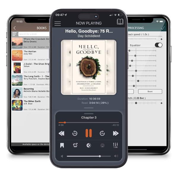 Download fo free audiobook Hello, Goodbye: 75 Rituals for Times of Loss, Celebration,... by Day Schildkret and listen anywhere on your iOS devices in the ListenBook app.