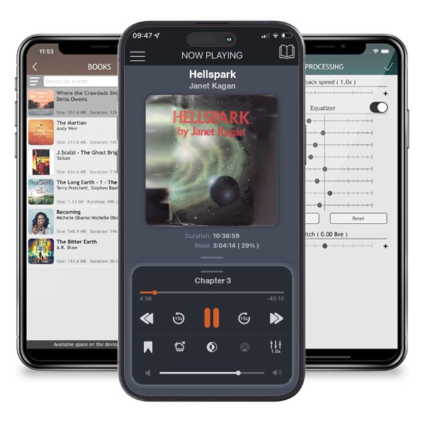 Download fo free audiobook Hellspark by Janet Kagan and listen anywhere on your iOS devices in the ListenBook app.