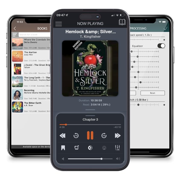 Download fo free audiobook Hemlock & Silver: Signed Edition by T. Kingfisher and listen anywhere on your iOS devices in the ListenBook app.