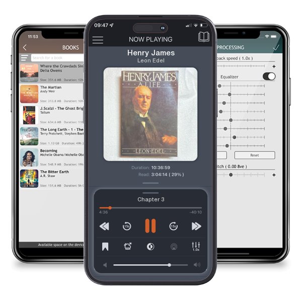 Download fo free audiobook Henry James by Leon Edel and listen anywhere on your iOS devices in the ListenBook app.