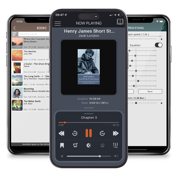 Download fo free audiobook Henry James Short Stories Volume 1 by Jack London and listen anywhere on your iOS devices in the ListenBook app.
