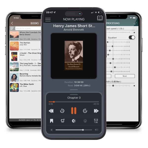 Download fo free audiobook Henry James Short Stories Volume 6 by Arnold Bennett and listen anywhere on your iOS devices in the ListenBook app.