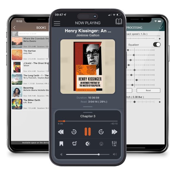 Download fo free audiobook Henry Kissinger: An Intimate Portrait of the Master of Realpolitik by Jérémie Gallon and listen anywhere on your iOS devices in the ListenBook app.