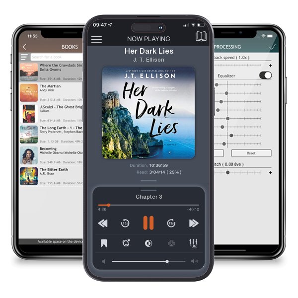 Download fo free audiobook Her Dark Lies by J. T. Ellison and listen anywhere on your iOS devices in the ListenBook app.