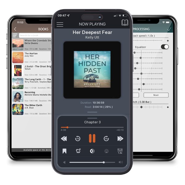Download fo free audiobook Her Deepest Fear by Kelly Utt and listen anywhere on your iOS devices in the ListenBook app.