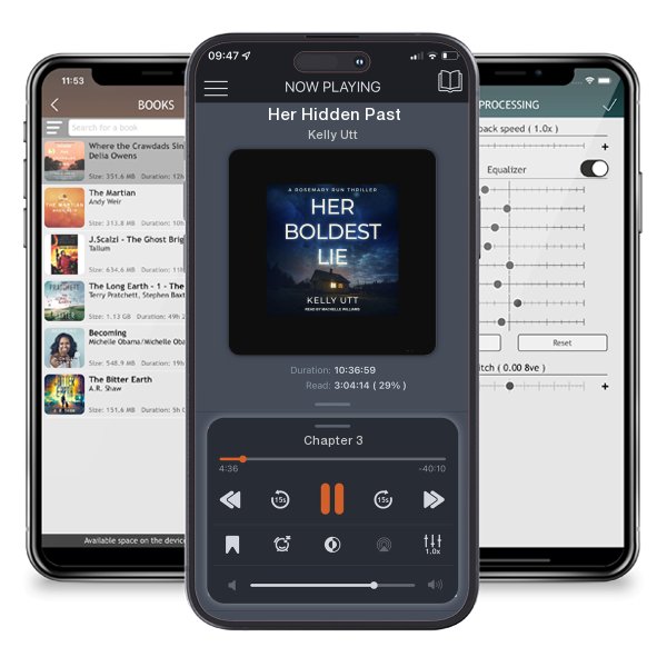 Download fo free audiobook Her Hidden Past by Kelly Utt and listen anywhere on your iOS devices in the ListenBook app.