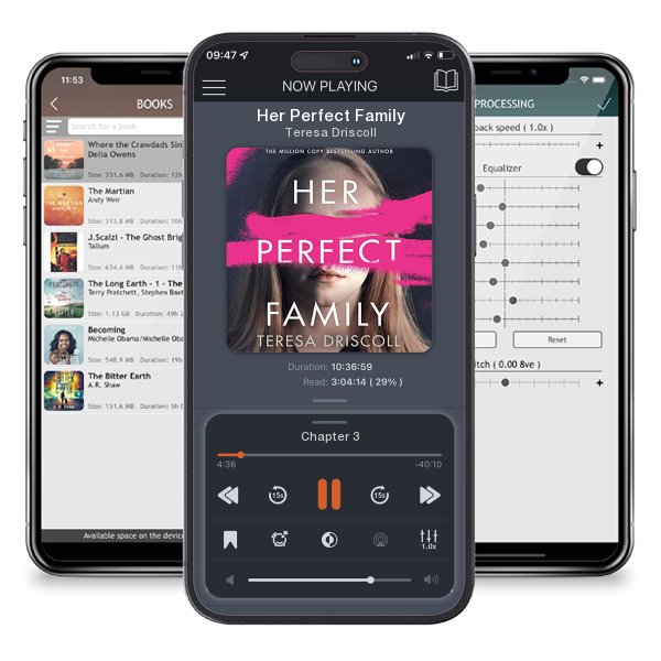 Download fo free audiobook Her Perfect Family by Teresa Driscoll and listen anywhere on your iOS devices in the ListenBook app.
