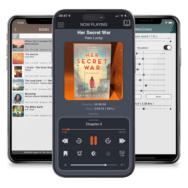 Download fo free audiobook Her Secret War by Pam Lecky and listen anywhere on your iOS devices in the ListenBook app.