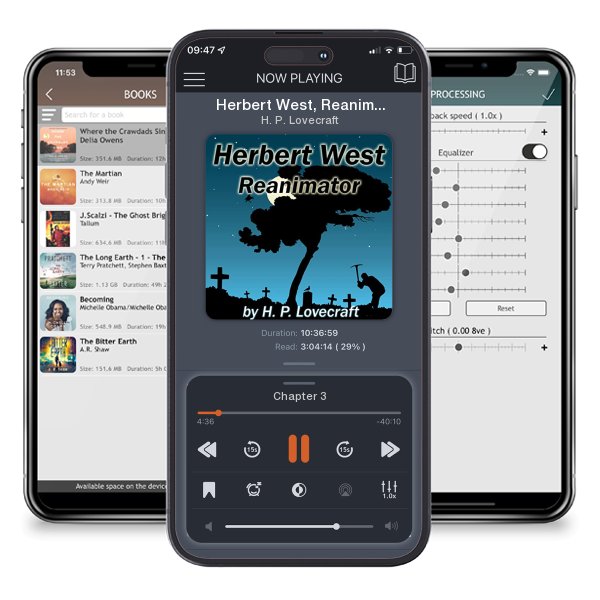 Download fo free audiobook Herbert West, Reanimator by H. P. Lovecraft and listen anywhere on your iOS devices in the ListenBook app.