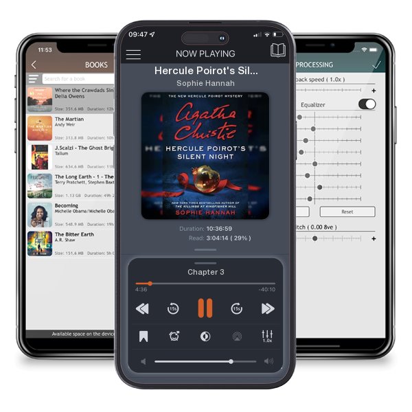 Download fo free audiobook Hercule Poirot's Silent Night by Sophie Hannah and listen anywhere on your iOS devices in the ListenBook app.