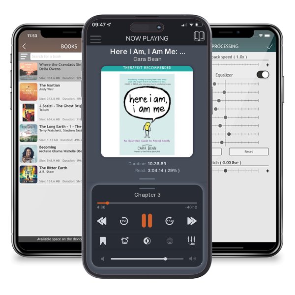 Download fo free audiobook Here I Am, I Am Me: An Illustrated Guide to Mental Health by Cara Bean and listen anywhere on your iOS devices in the ListenBook app.