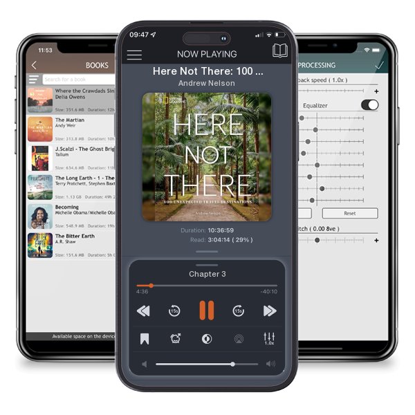 Download fo free audiobook Here Not There: 100 Unexpected Travel Destinations by Andrew Nelson and listen anywhere on your iOS devices in the ListenBook app.