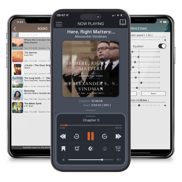 Download fo free audiobook Here, Right Matters: An American Story by Alexander Vindman and listen anywhere on your iOS devices in the ListenBook app.