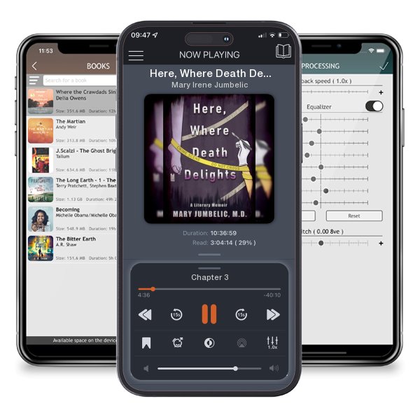 Download fo free audiobook Here, Where Death Delights: A Literary Memoir by Mary Irene Jumbelic and listen anywhere on your iOS devices in the ListenBook app.