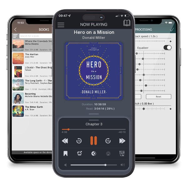 Download fo free audiobook Hero on a Mission by Donald Miller and listen anywhere on your iOS devices in the ListenBook app.