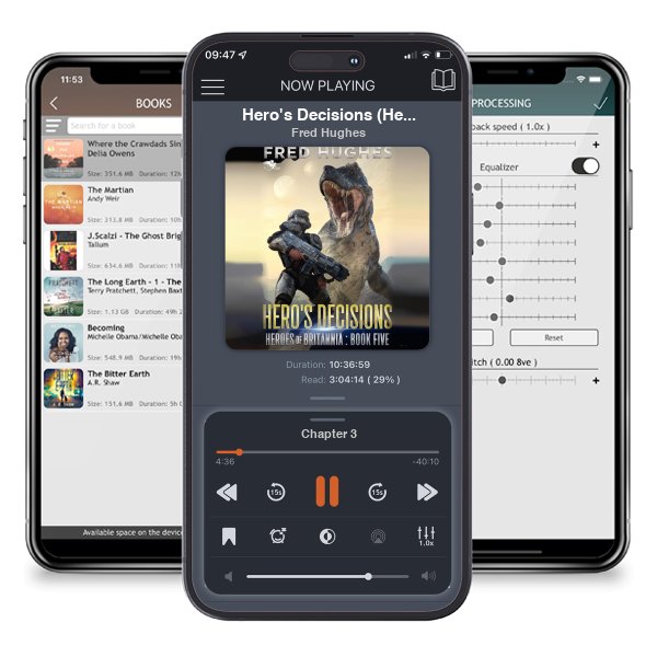 Download fo free audiobook Hero\'s Decisions (Heroes of Britannia Book 5) by Fred Hughes and listen anywhere on your iOS devices in the ListenBook app.