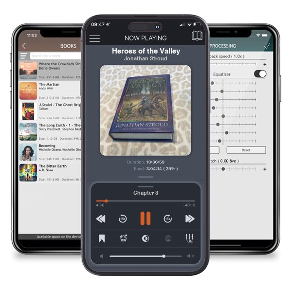 Download fo free audiobook Heroes of the Valley by Jonathan Stroud and listen anywhere on your iOS devices in the ListenBook app.