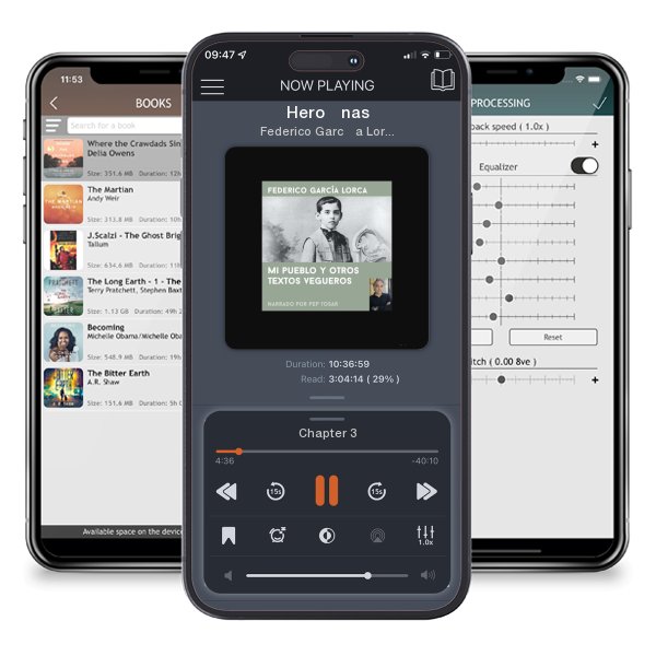 Download fo free audiobook Heroínas by Federico García Lorca and listen anywhere on your iOS devices in the ListenBook app.