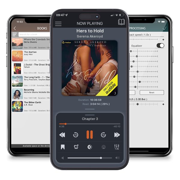 Download fo free audiobook Hers to Hold by Serena Akeroyd and listen anywhere on your iOS devices in the ListenBook app.