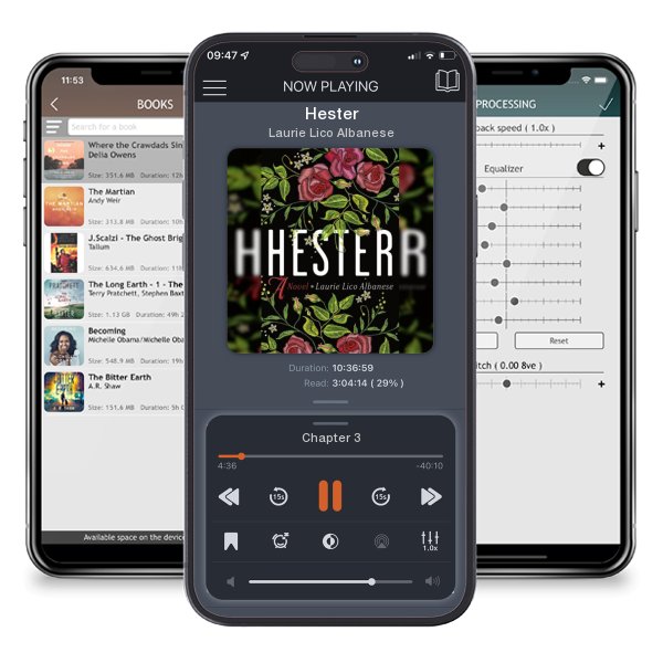 Download fo free audiobook Hester by Laurie Lico Albanese and listen anywhere on your iOS devices in the ListenBook app.
