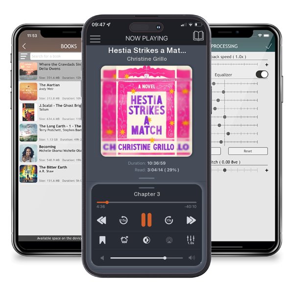 Download fo free audiobook Hestia Strikes a Match by Christine Grillo and listen anywhere on your iOS devices in the ListenBook app.