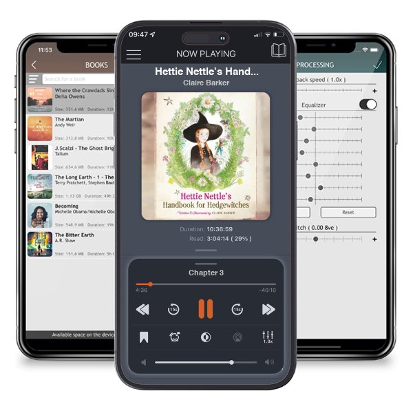 Download fo free audiobook Hettie Nettle\'s Handbook for Hedgewitches by Claire Barker and listen anywhere on your iOS devices in the ListenBook app.