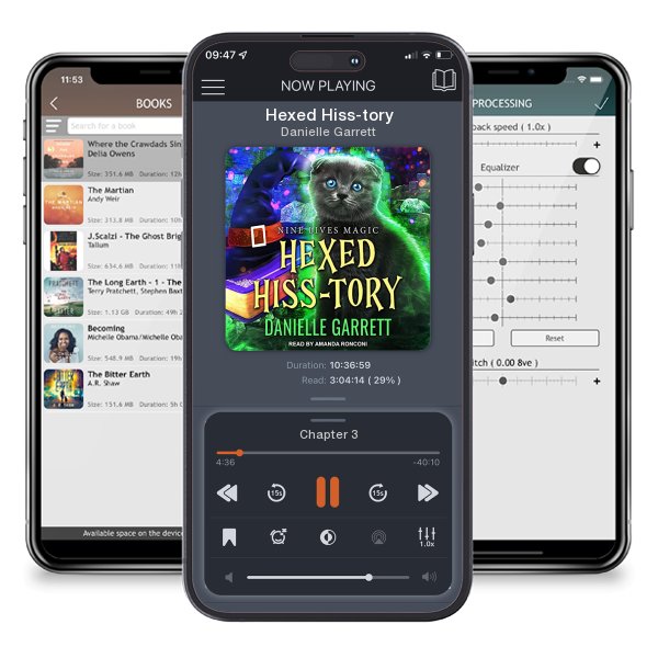 Download fo free audiobook Hexed Hiss-tory by Danielle Garrett and listen anywhere on your iOS devices in the ListenBook app.