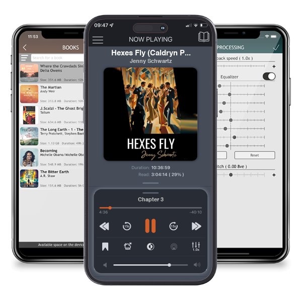 Download fo free audiobook Hexes Fly (Caldryn Parliament Book 2) by Jenny Schwartz and listen anywhere on your iOS devices in the ListenBook app.