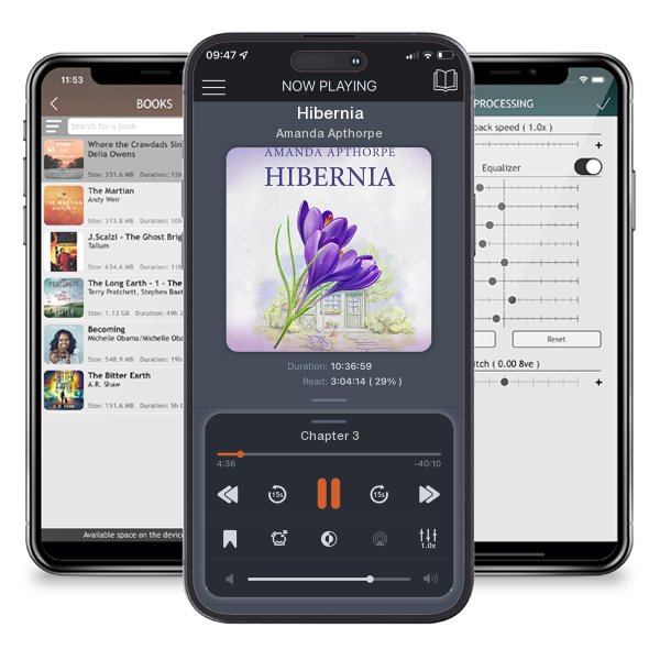 Download fo free audiobook Hibernia by Amanda Apthorpe and listen anywhere on your iOS devices in the ListenBook app.