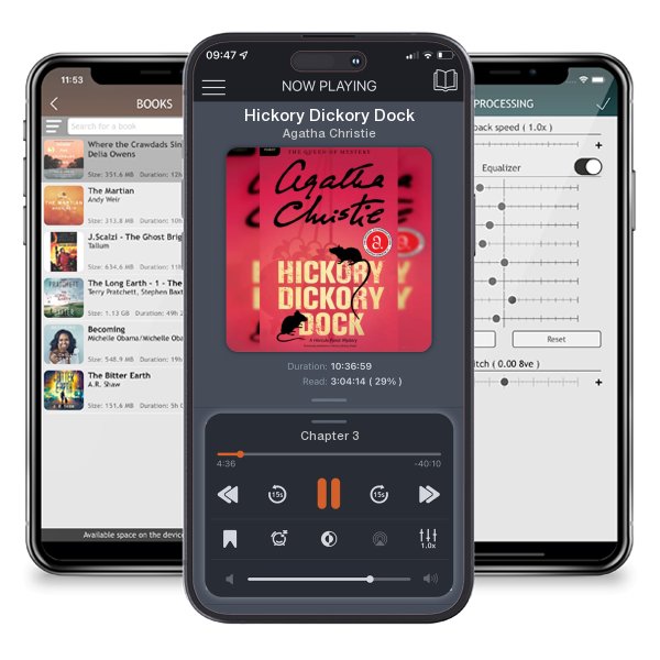 Download fo free audiobook Hickory Dickory Dock by Agatha Christie and listen anywhere on your iOS devices in the ListenBook app.