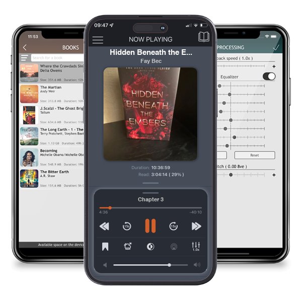 Download fo free audiobook Hidden Beneath the Embers by Fay Bec and listen anywhere on your iOS devices in the ListenBook app.