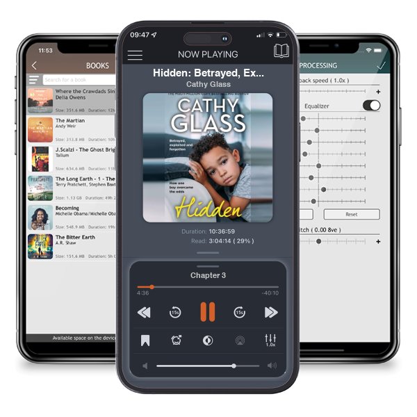 Download fo free audiobook Hidden: Betrayed, Exploited and Forgotten. How One Boy Overcame the Odds. by Cathy Glass and listen anywhere on your iOS devices in the ListenBook app.