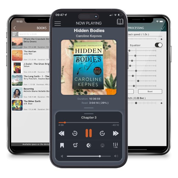 Download fo free audiobook Hidden Bodies by Caroline Kepnes and listen anywhere on your iOS devices in the ListenBook app.