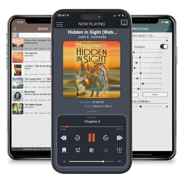 Download fo free audiobook Hidden in Sight (Web Shifters, #3) by Julie E. Czerneda and listen anywhere on your iOS devices in the ListenBook app.
