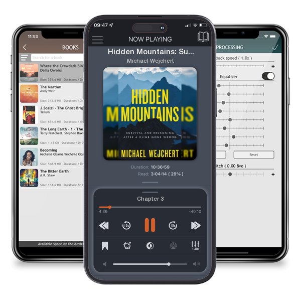 Download fo free audiobook Hidden Mountains: Survival and Reckoning After a Climb Gone... by Michael Wejchert and listen anywhere on your iOS devices in the ListenBook app.
