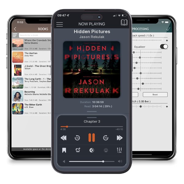 Download fo free audiobook Hidden Pictures by Jason Rekulak and listen anywhere on your iOS devices in the ListenBook app.