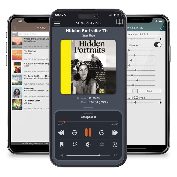 Download fo free audiobook Hidden Portraits: The untold stories of six women who loved Picasso by Sue Roe and listen anywhere on your iOS devices in the ListenBook app.