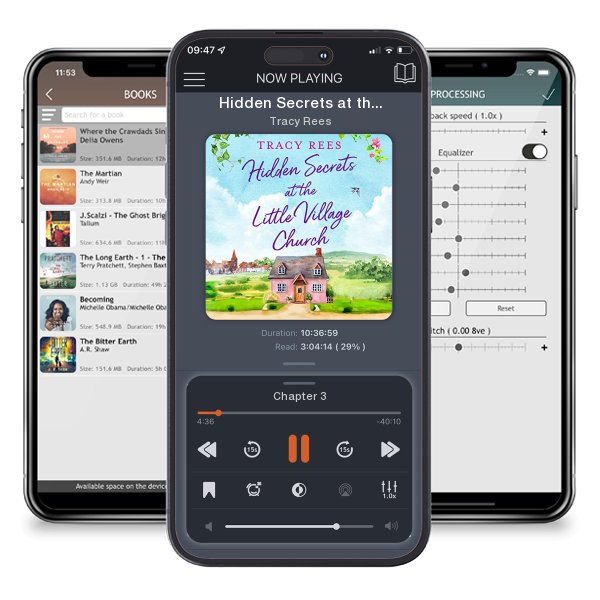 Download fo free audiobook Hidden Secrets at the Little Village Church by Tracy Rees and listen anywhere on your iOS devices in the ListenBook app.