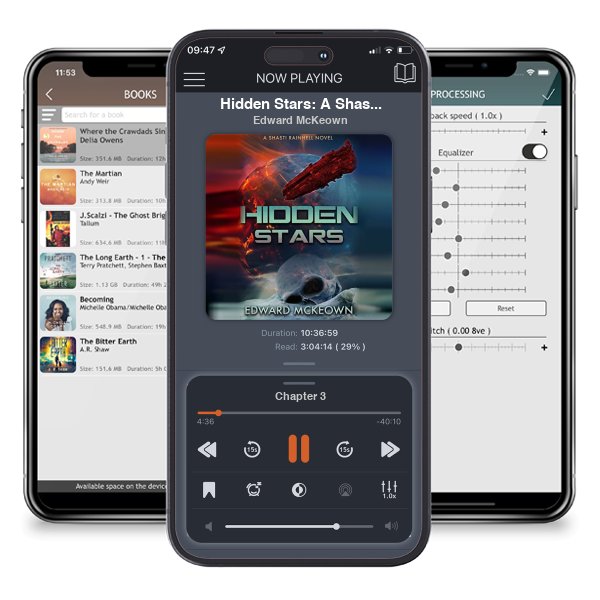 Download fo free audiobook Hidden Stars: A Shasti Rainhell Novel (The Fenaday and Shasti Chronicles Book 4) by Edward McKeown and listen anywhere on your iOS devices in the ListenBook app.