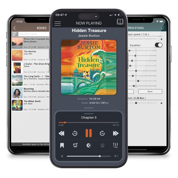 Download fo free audiobook Hidden Treasure by Jessie Burton and listen anywhere on your iOS devices in the ListenBook app.
